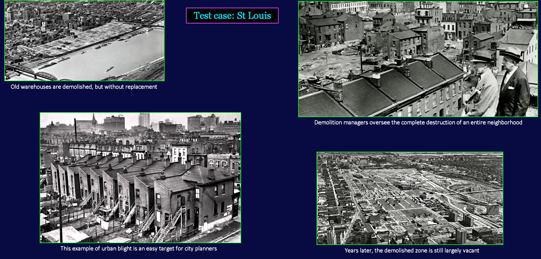 Urban renewal, 1950s